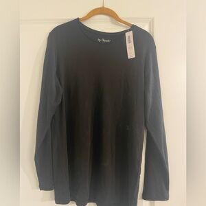 Chico’s Women’s Black Long Sleeve T Shirt